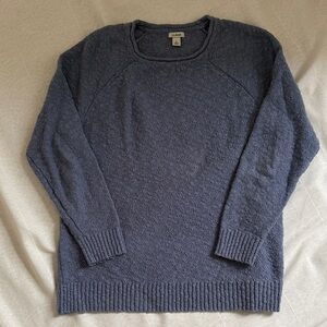 L.L. Bean Women's Midweight Cotton Slub Rollneck Pullover